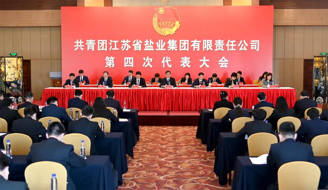 共青團(tuán)江蘇省鹽業(yè)集團(tuán)有限責(zé)任公司第四次代表大會(huì)在寧隆重召開 共青團(tuán)江蘇省鹽業(yè)集團(tuán)有限責(zé)任公司第四次代表大會(huì)在寧隆重召開