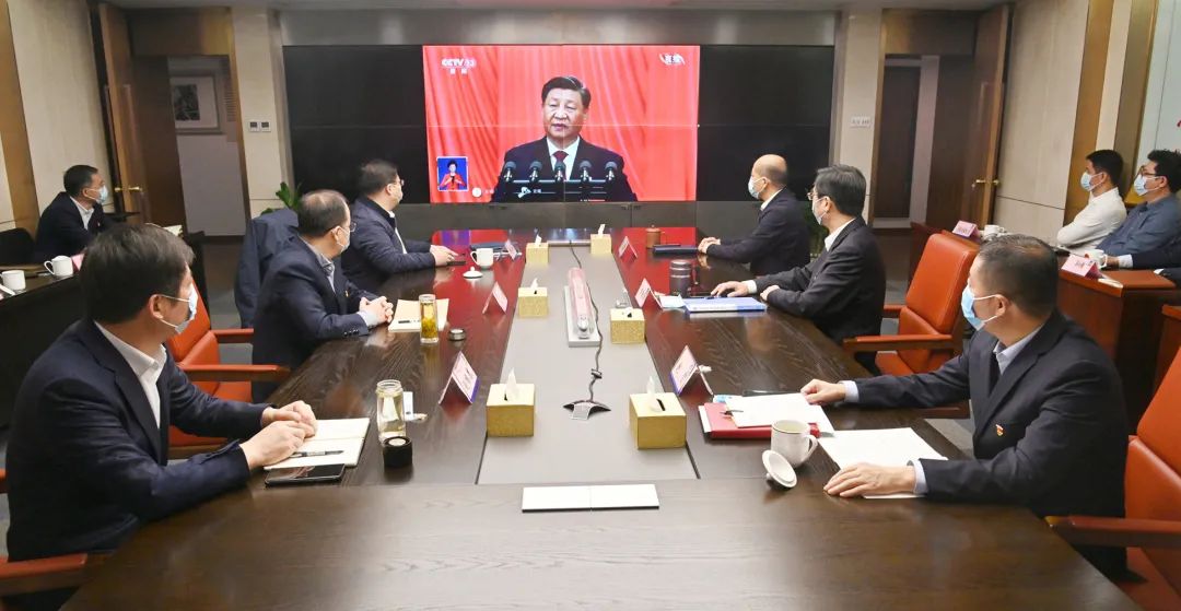 蘇鹽集團(tuán)黨委認(rèn)真組織收聽(tīng)收看黨的二十大開(kāi)幕盛況 蘇鹽集團(tuán)黨委認(rèn)真組織收聽(tīng)收看黨的二十大開(kāi)幕盛況